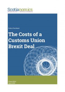 Read more about the article The Costs of a Customs Union Brexit Deal
